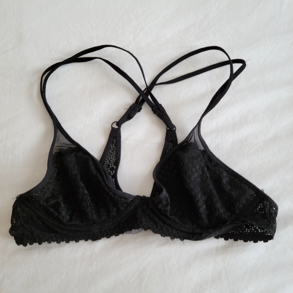 Aerie Black Bralette